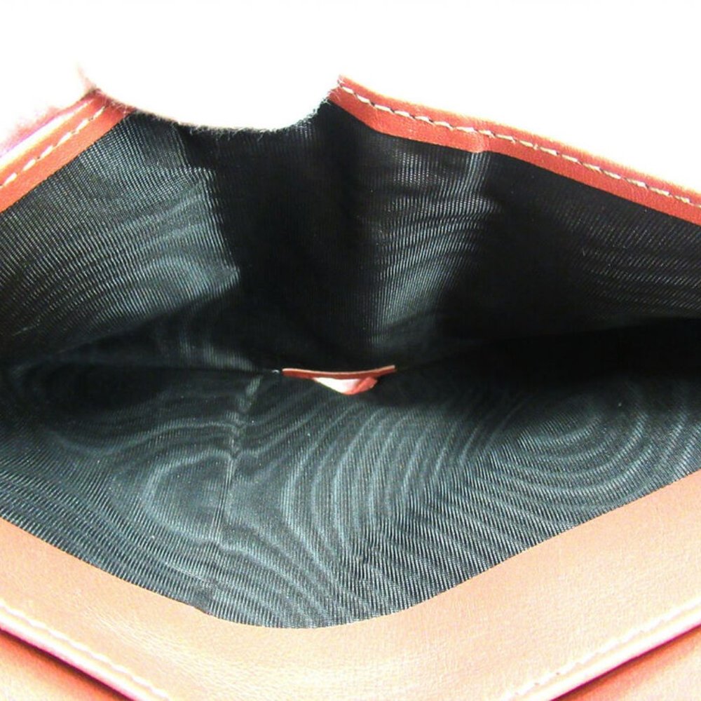 Auth Gucci Double SidedWallet Gucci Shima Pink Leather Auth T17262 - Picture 4 of 8